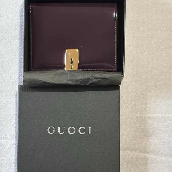 GUCCI COMPACT VLIP 2 BIFOLD WALLET BRAND NEW MINT - Picture 4 of 13